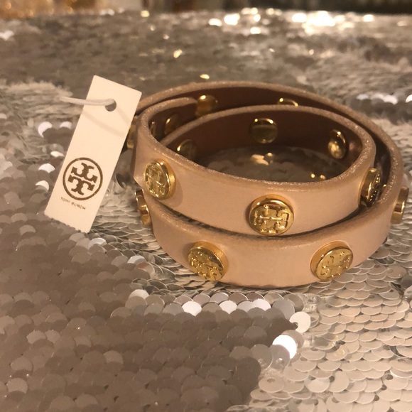 Tory Burch Jewelry - Tory Burch Double Wrap Bracelet + Dust Bag